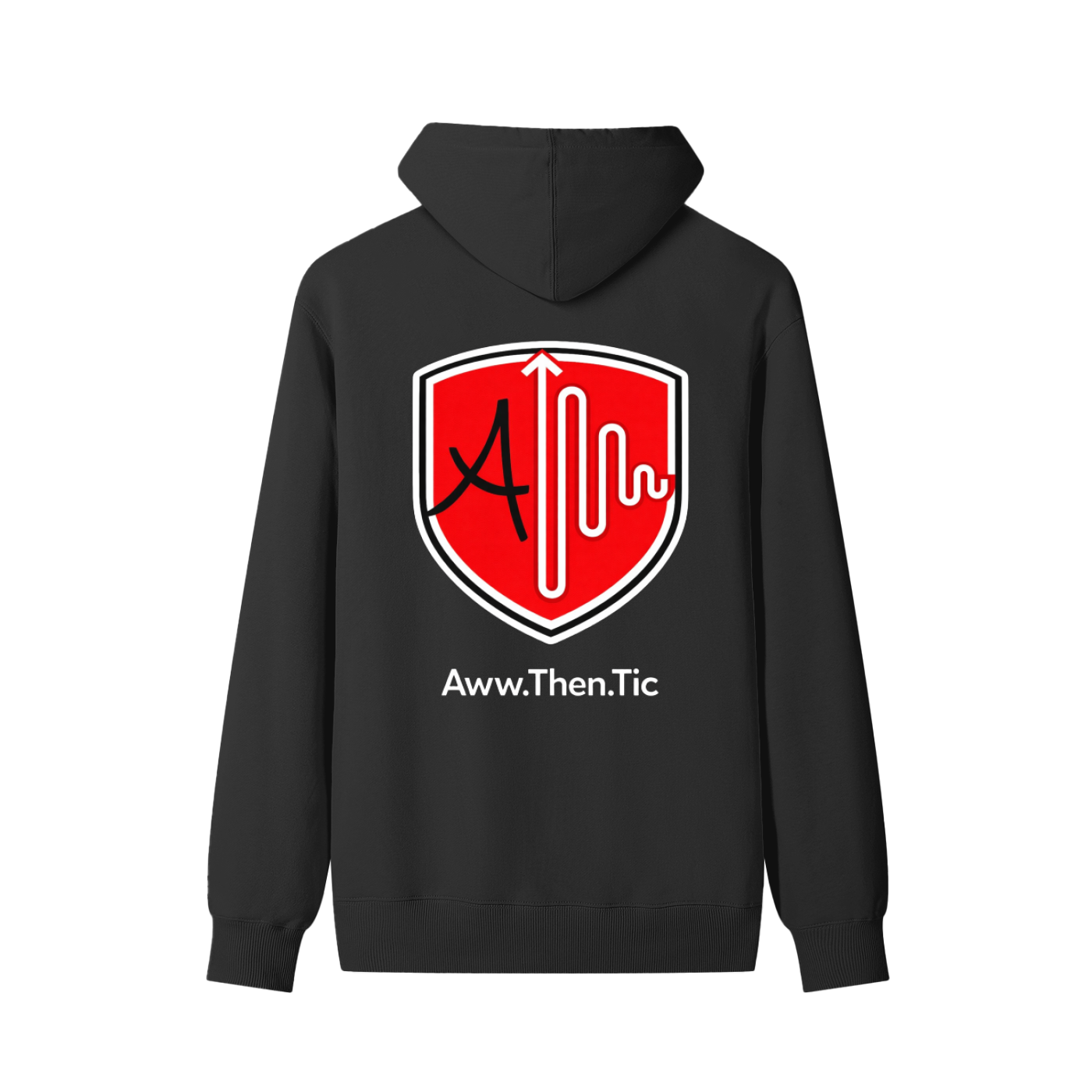 Aww.Then.Tic Unisex Cotton Hoodie Secondary image